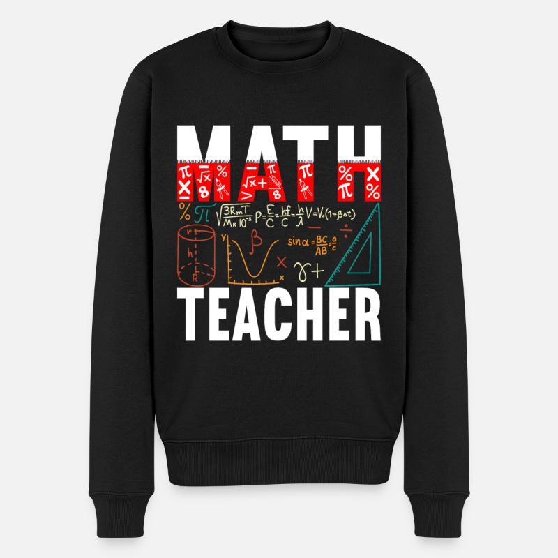 Professeur de mathématiques - Pull Premium bio Homme - noir