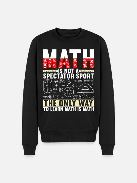 Professeur de mathématiques - Pull Premium bio Homme - noir