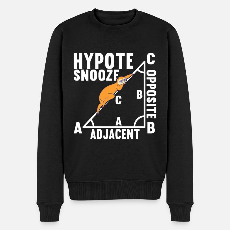 Professeur de mathématiques - Pull Premium bio Homme - noir