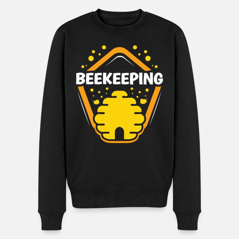 Apiculture Apiculteurs Abeilles mellifères - Pull Premium bio Homme - noir