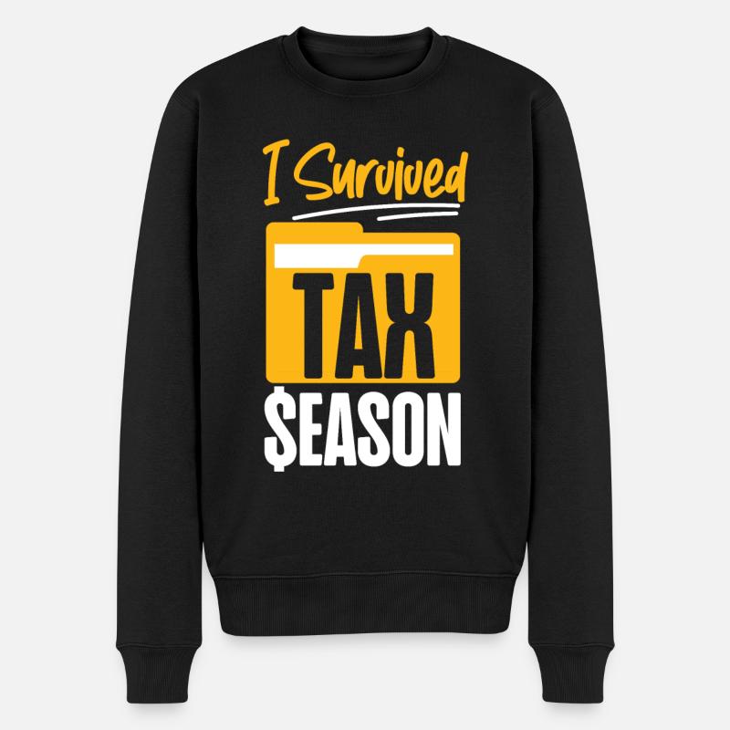 Comptable Comptable Comptable - Pull Premium bio Homme - noir