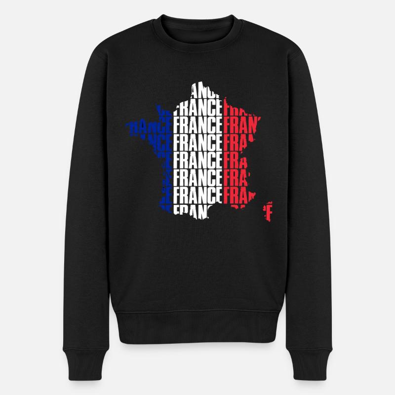 France - Pull Premium bio Homme - noir