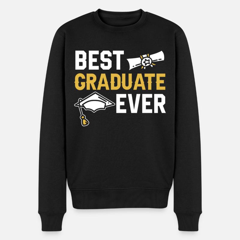 Meilleur diplômé jamais diplômé - Pull Premium bio Homme - noir