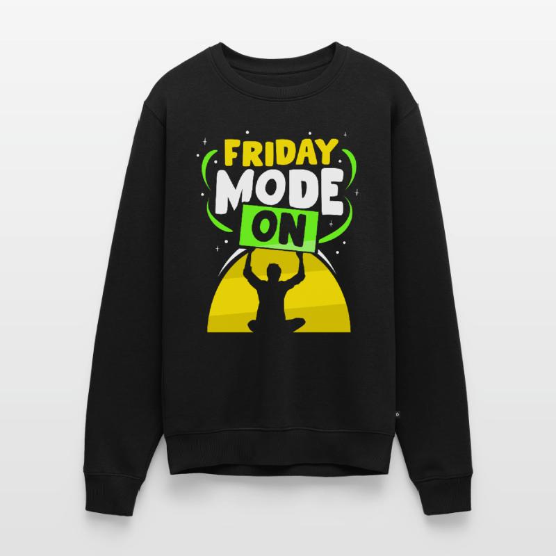 Freitagsmodus Ein Sarkastisch Freitag Endlich Männer Premium Bio Pullover