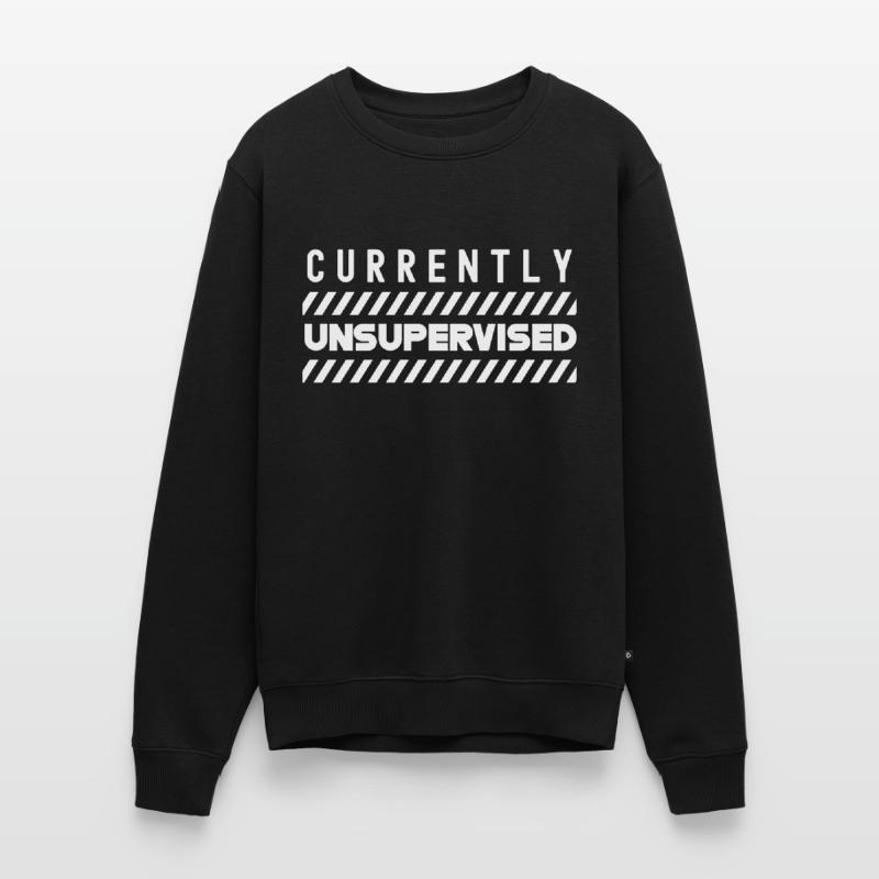 Currently unsupervised sarcastically unsupervised Men's Premium Organic Jumper