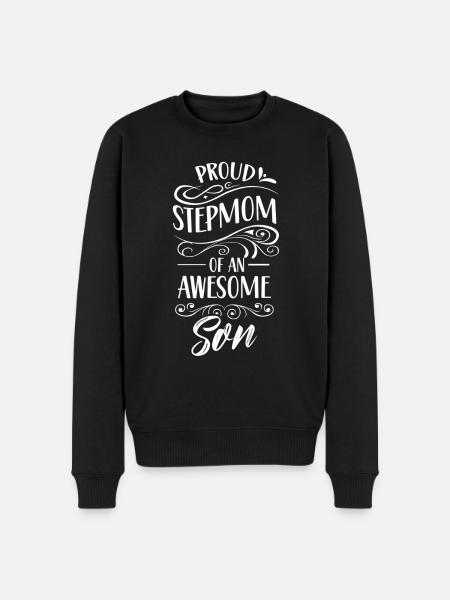 Fière belle-mère d’un grand fils - Pull Premium bio Homme - noir