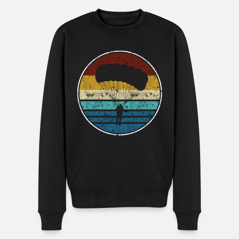 parachute - Pull Premium bio Homme - noir