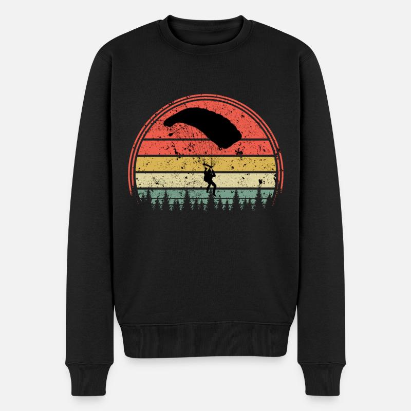 parachute - Pull Premium bio Homme - noir