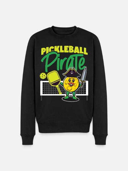 Pickleball Pirate Pickleball - Pull Premium bio Homme - noir
