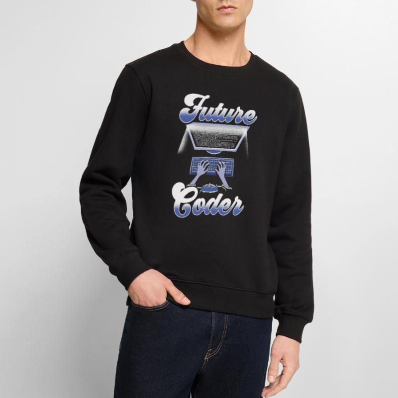 Codage du futur codeur de code Pull Premium bio Homme