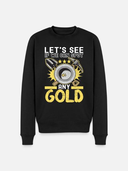 Gold Diggers Gold Mining - Men's Premium Organic Jumper - black