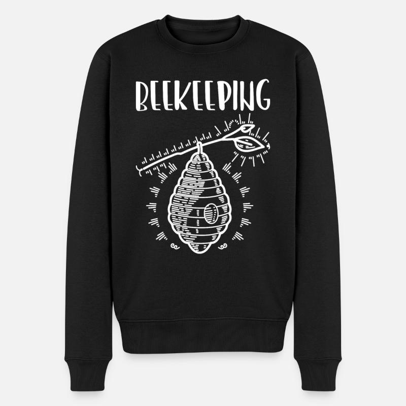 Apiculture Apiculteurs Apiculteurs Abeilles mellifères - Pull Premium bio Homme - noir