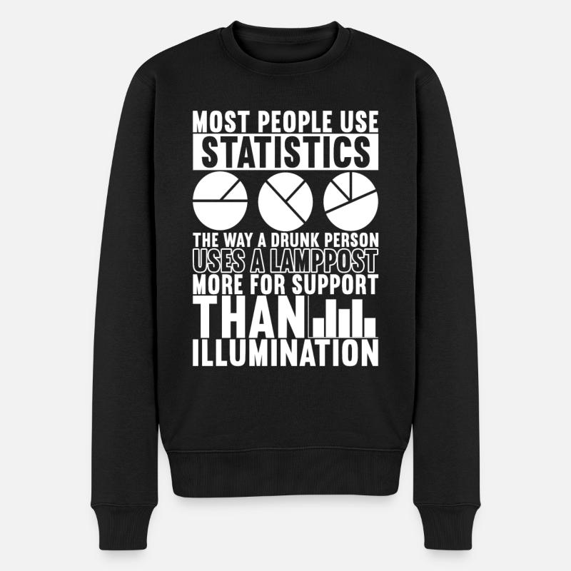 Data Scientist Data Analyst - Men's Premium Organic Jumper - black