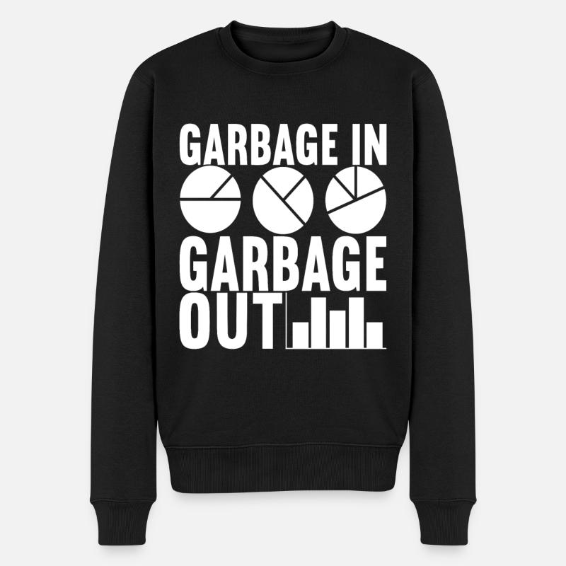 Data Scientist Data Analyst - Men's Premium Organic Jumper - black