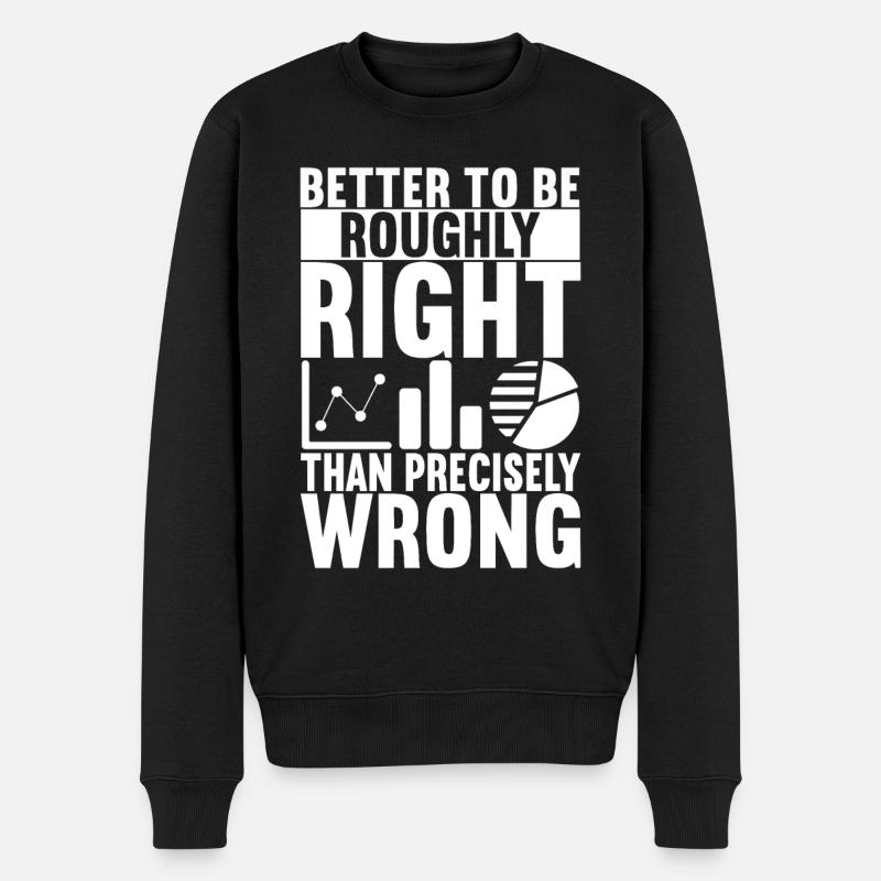 Data Scientist Data Analyst - Men's Premium Organic Jumper - black