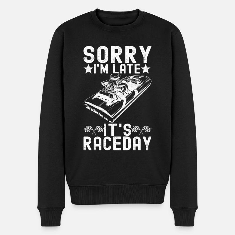 Course de dragsters - Pull Premium bio Homme - noir