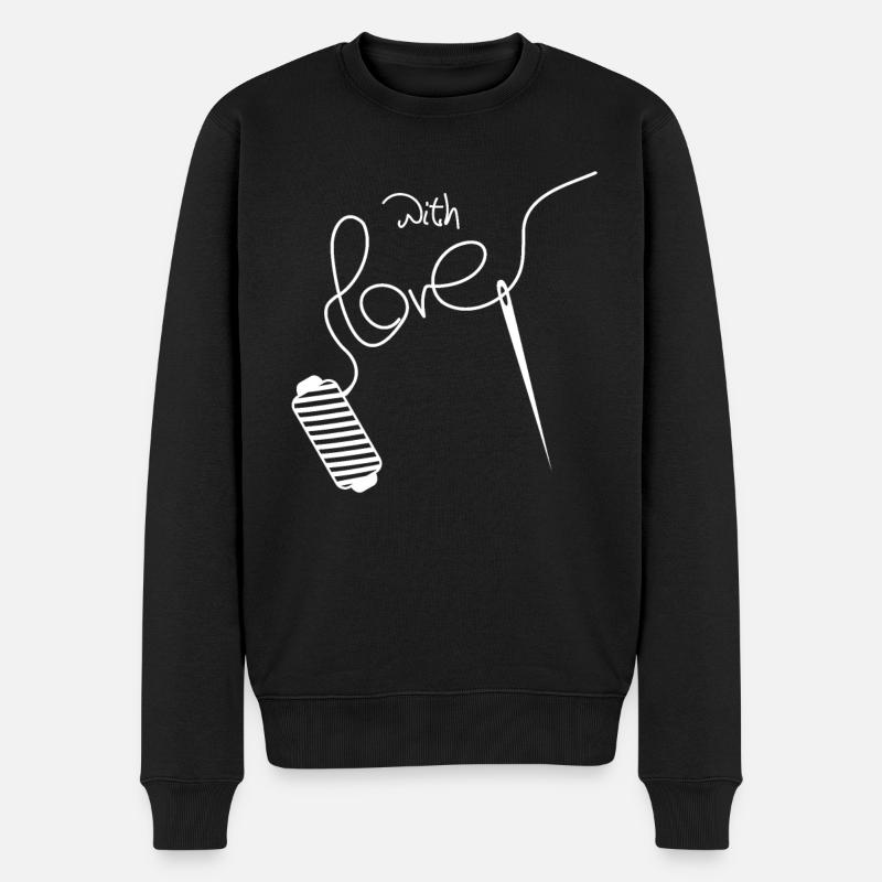 Couturière Couturière - Pull Premium bio Homme - noir