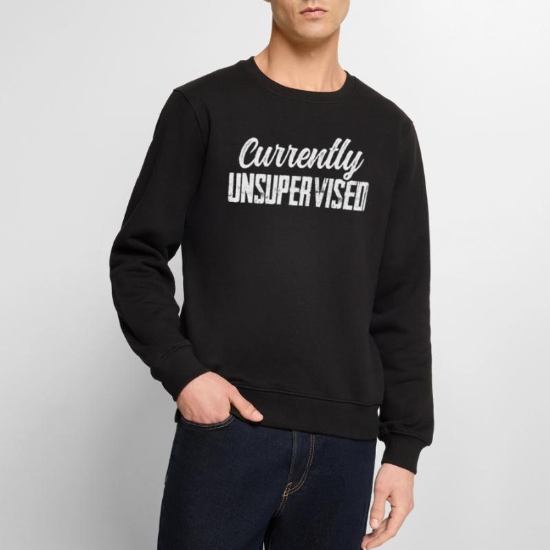 Currently unsupervised sarcastically unsupervised Men's Premium Organic Jumper