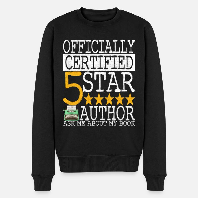 Auteur Écrivain Écrivain - Pull Premium bio Homme - noir