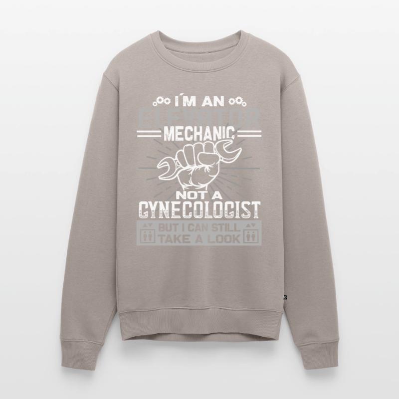 Installation Technician Elevator Mechanic Men's Premium Organic Jumper