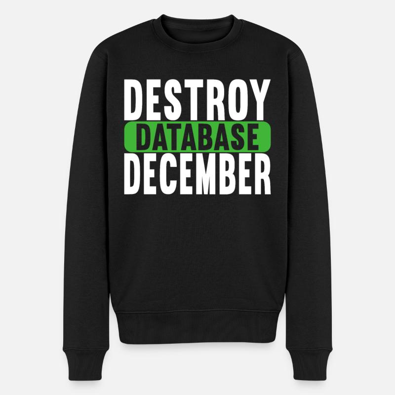 Programmer Computer Scientist - Men's Premium Organic Jumper - black