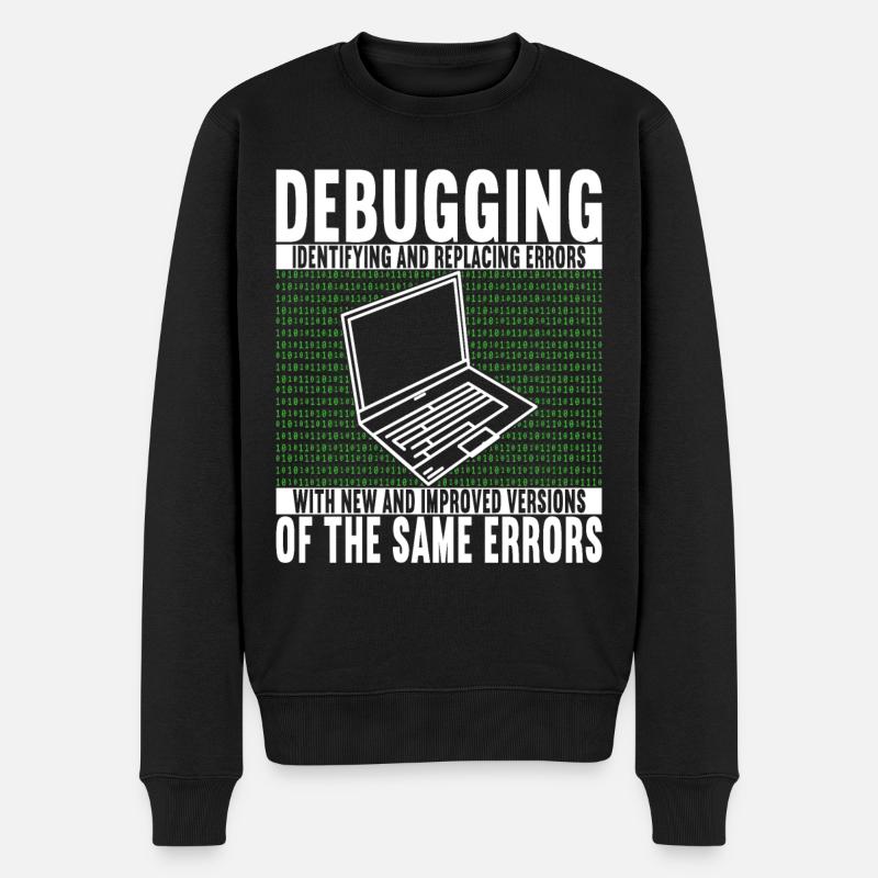 Programmer Computer Scientist - Men's Premium Organic Jumper - black