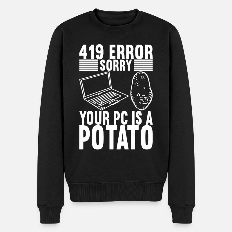 Programmer Computer Scientist - Men's Premium Organic Jumper - black