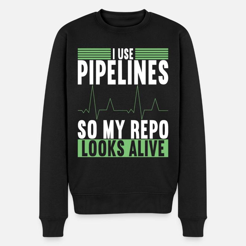 Programmeur Informaticien - Pull Premium bio Homme - noir