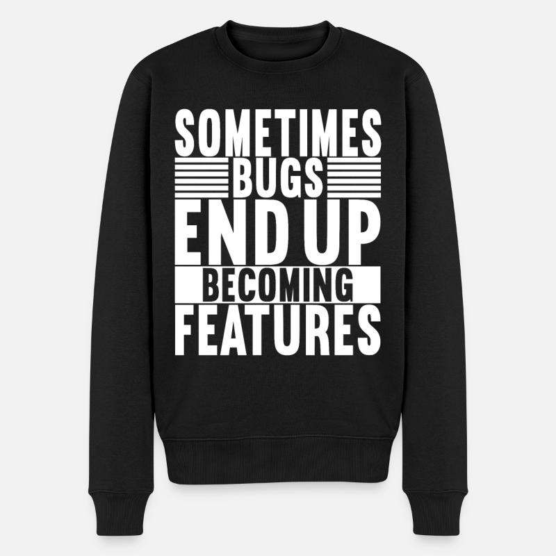 Programmer Computer Scientist - Men's Premium Organic Jumper - black