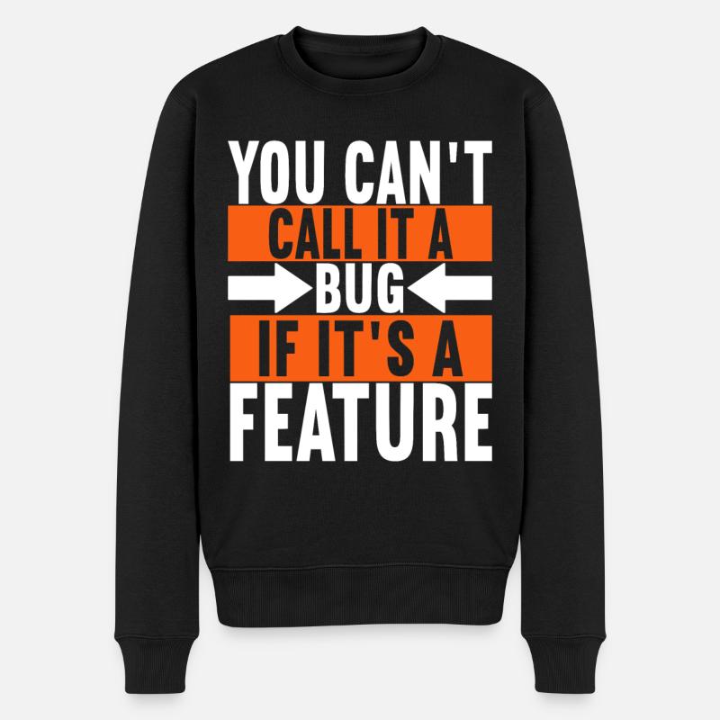 Programmer Computer Scientist - Men's Premium Organic Jumper - black