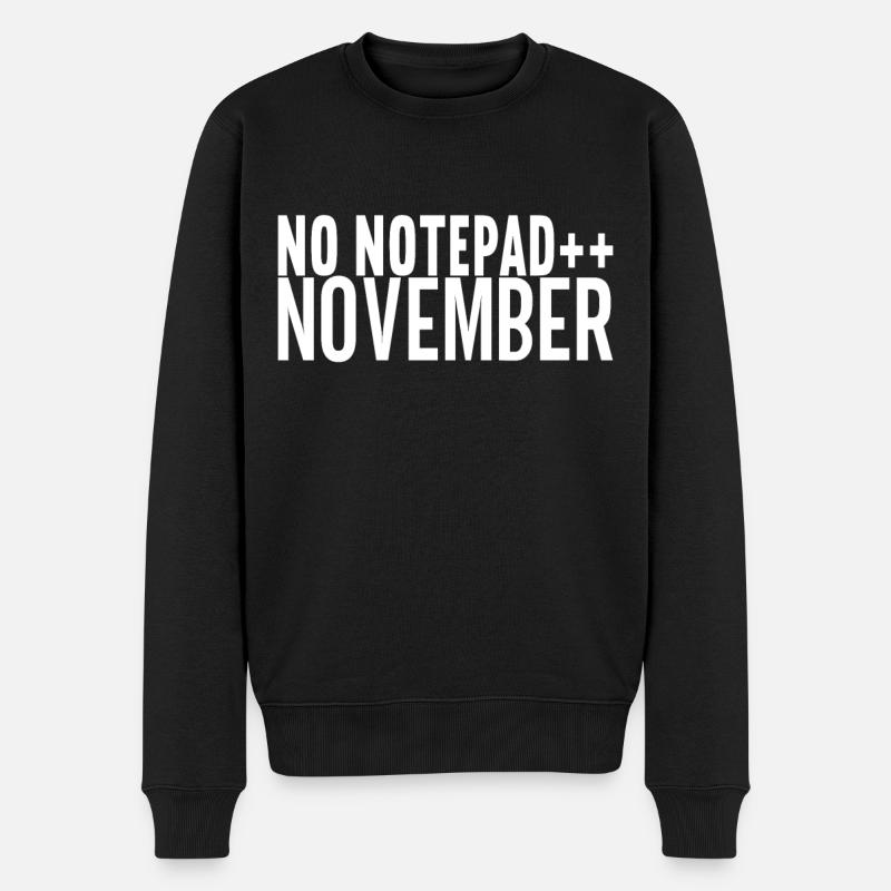 Programmer Computer Scientist - Men's Premium Organic Jumper - black