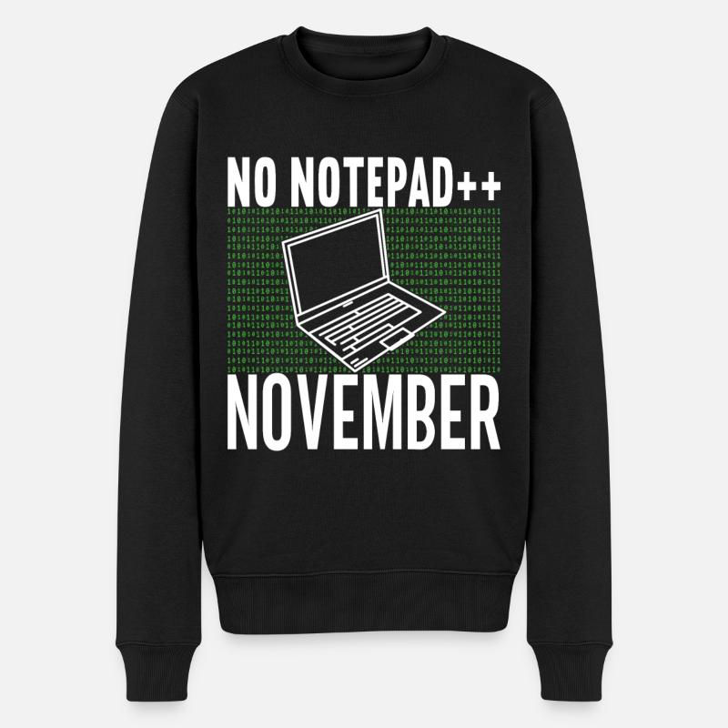 Programmer Computer Scientist - Men's Premium Organic Jumper - black