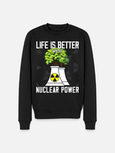 Nuclear Engineers - Nuclear Engineer - Men's Premium Organic Jumper - black