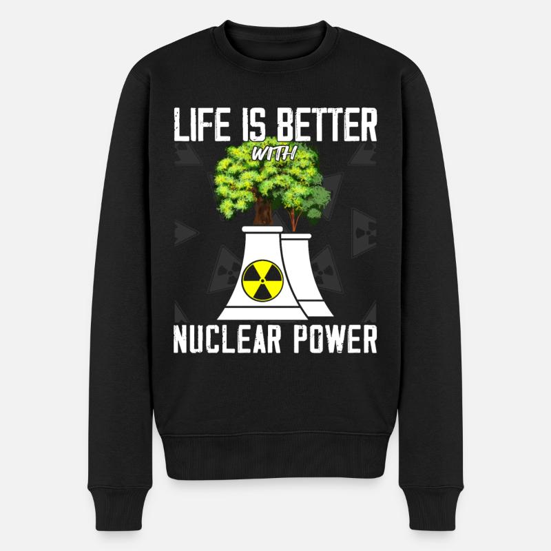 Ingénieurs nucléaires - Ingénieur nucléaire - Pull Premium bio Homme - noir