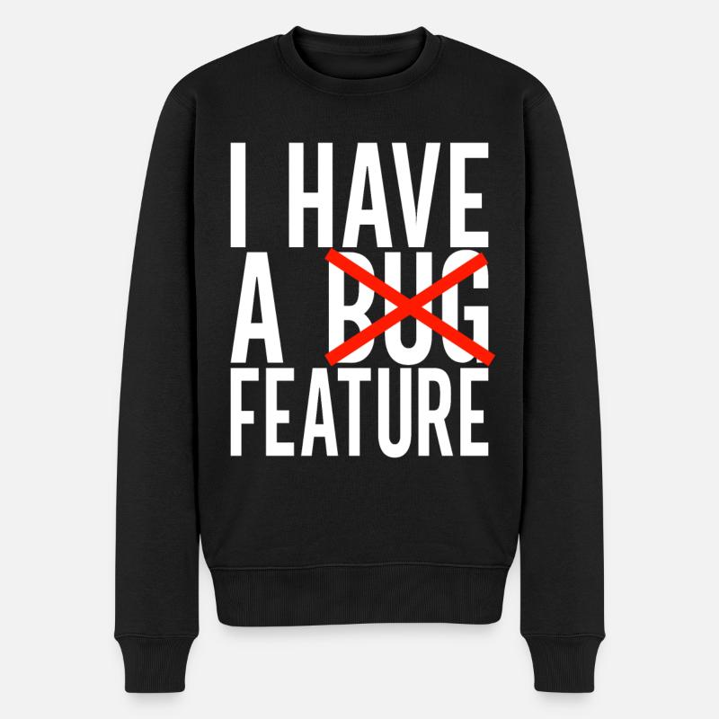 Programmer Computer Scientist - Men's Premium Organic Jumper - black