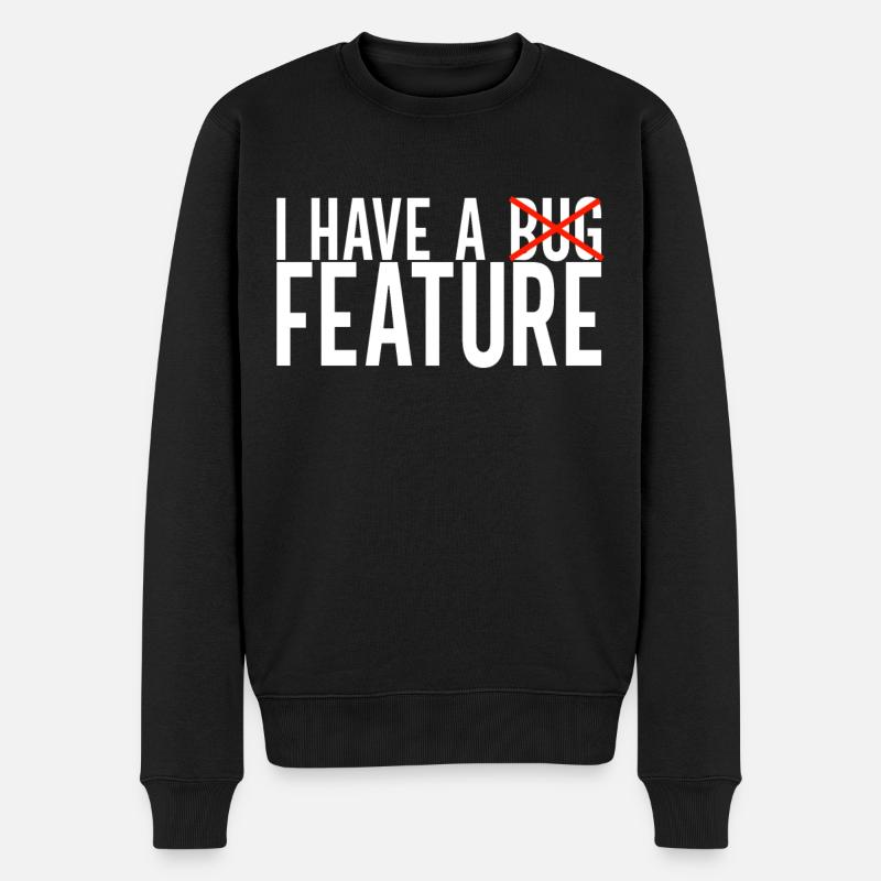 Programmer Computer Scientist - Men's Premium Organic Jumper - black