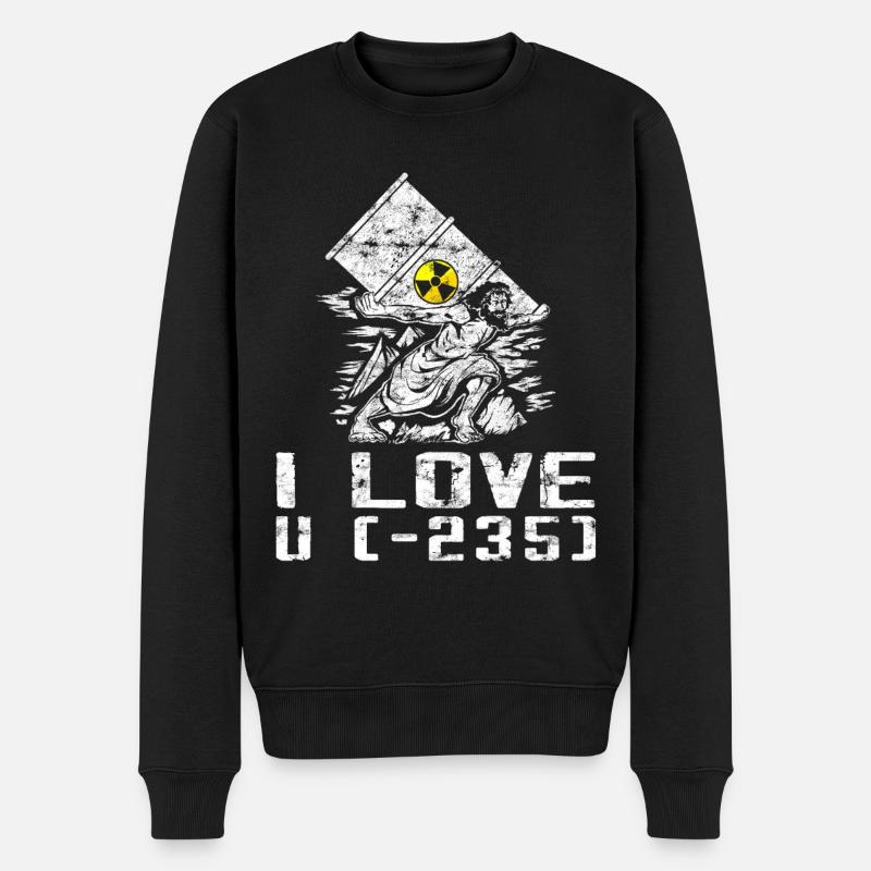 Nuclear Power - Proud Nuclear Engineer - Men's Premium Organic Jumper - black