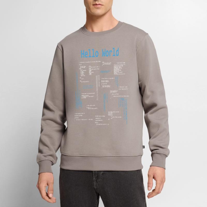 Hello World Programmeur Langages de programmation Nerd Pull Premium bio Homme