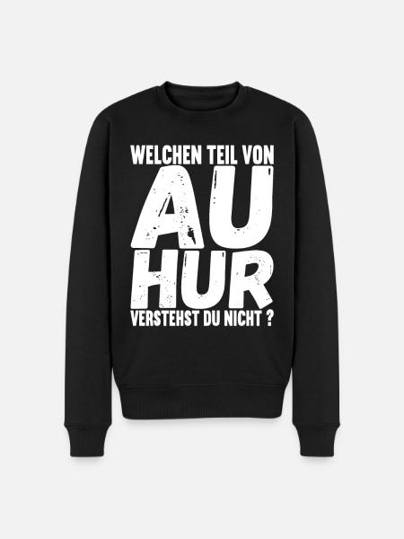 Aachener Slang - Männer Premium Bio Pullover - Schwarz
