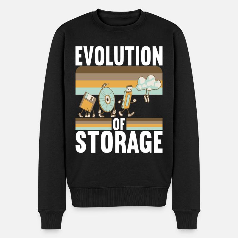 Programmer Computer Scientist - Men's Premium Organic Jumper - black