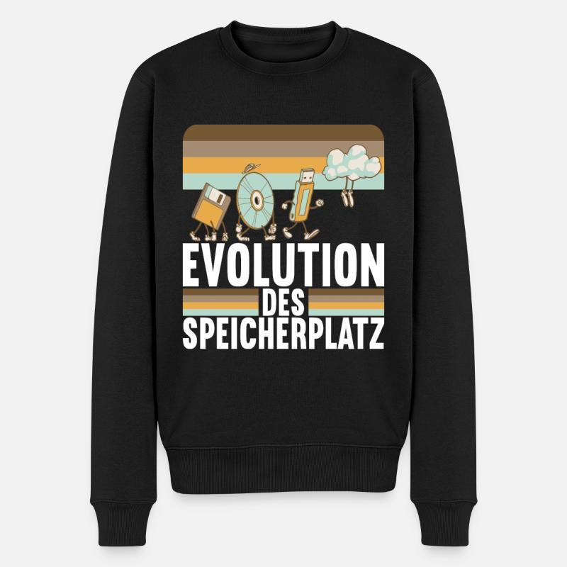 Programmierer Informatiker - Männer Premium Bio Pullover - Schwarz