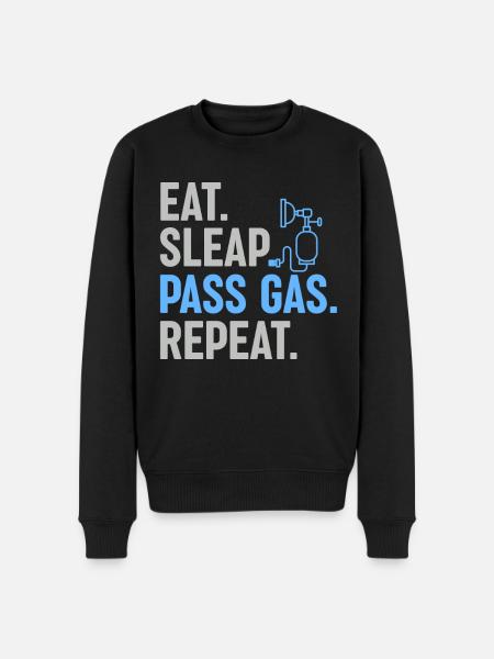 Anesthesia Technician - Funny Anesthesia - Men's Premium Organic Jumper - black