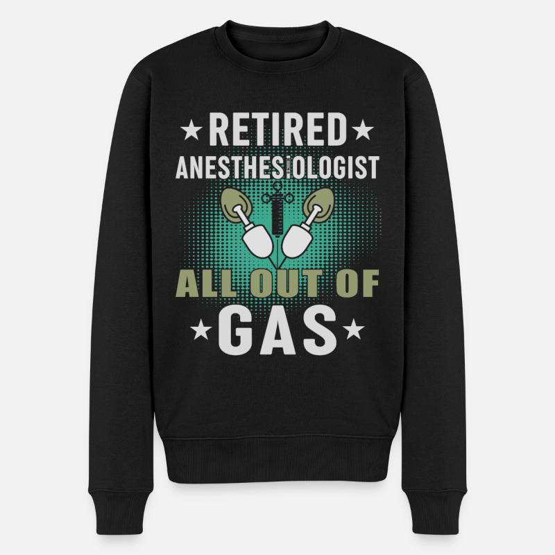 Anesthésiste médicalement retraité - Pull Premium bio Homme - noir