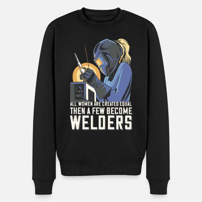 Welder Mama pour soudeurs et - Pull Premium bio Homme - noir