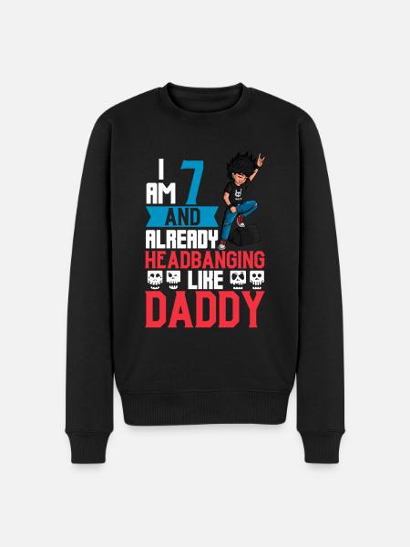 I' - Young Rocker - Men's Premium Organic Jumper - black