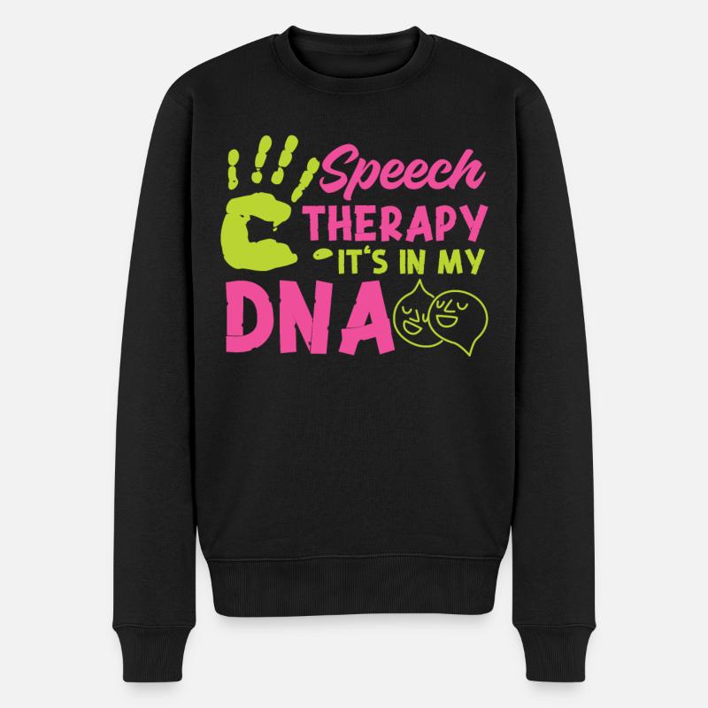 Assistant orthophoniste - Pull Premium bio Homme - noir