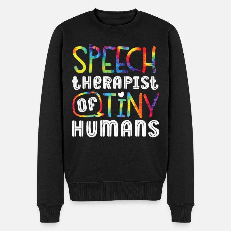 Assistant orthophoniste - Pull Premium bio Homme - noir