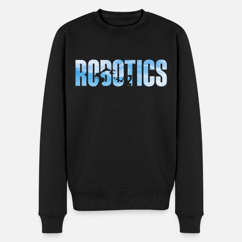 Robot Robotique Ingénieur Robotique Robotique - Pull Premium bio Homme - noir