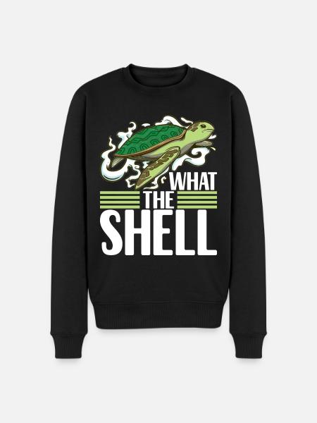 Turtle Turtle Aquatic turtle - Men's Premium Organic Jumper - black