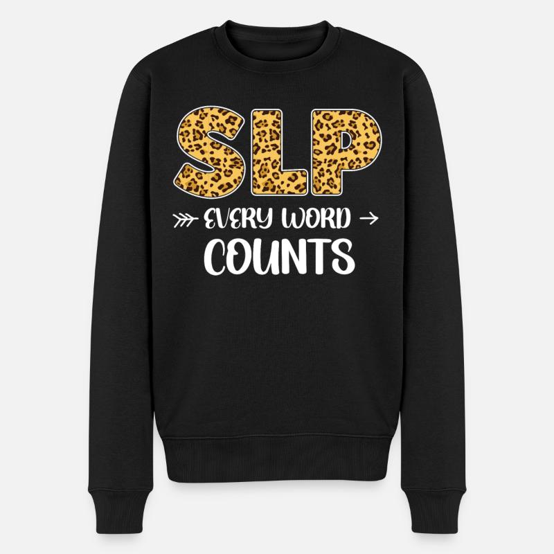 Assistant orthophoniste - Pull Premium bio Homme - noir